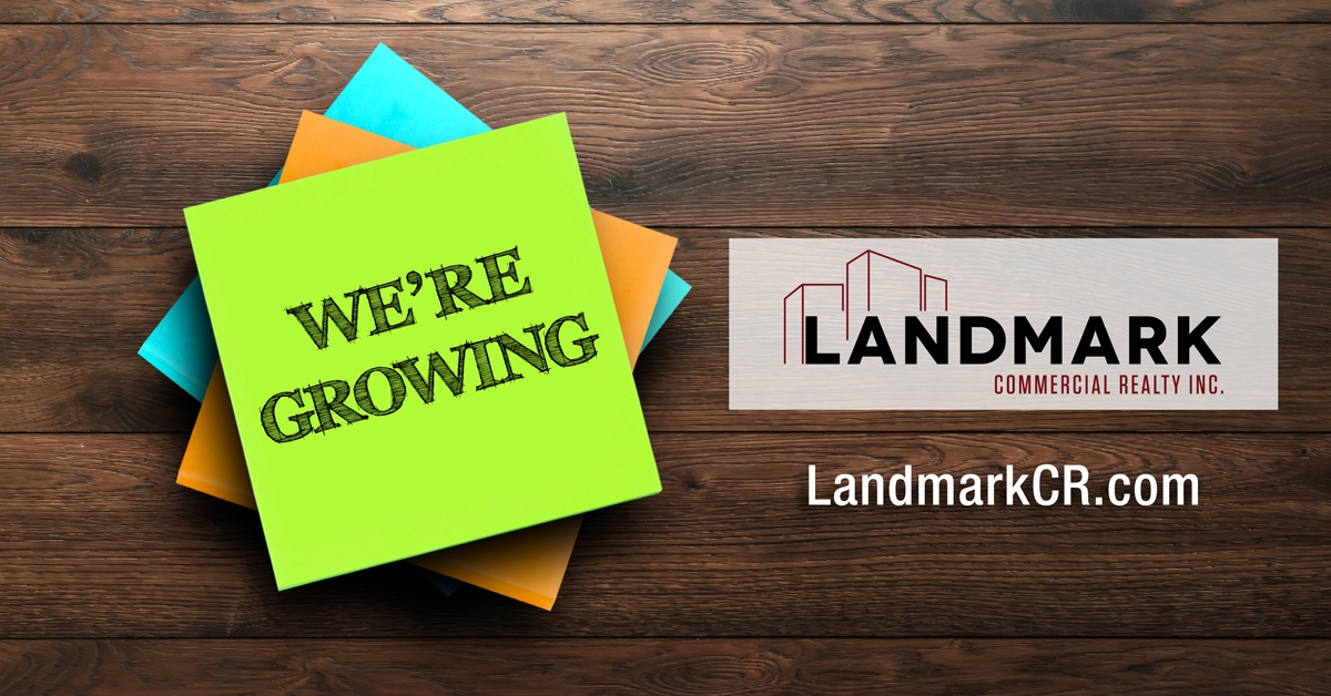We’re Growing — Join our Team! Landmark Commercial Realty