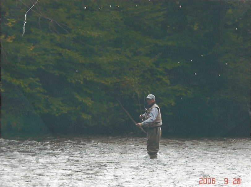 landmark vice president ted pfeifer fly fishing