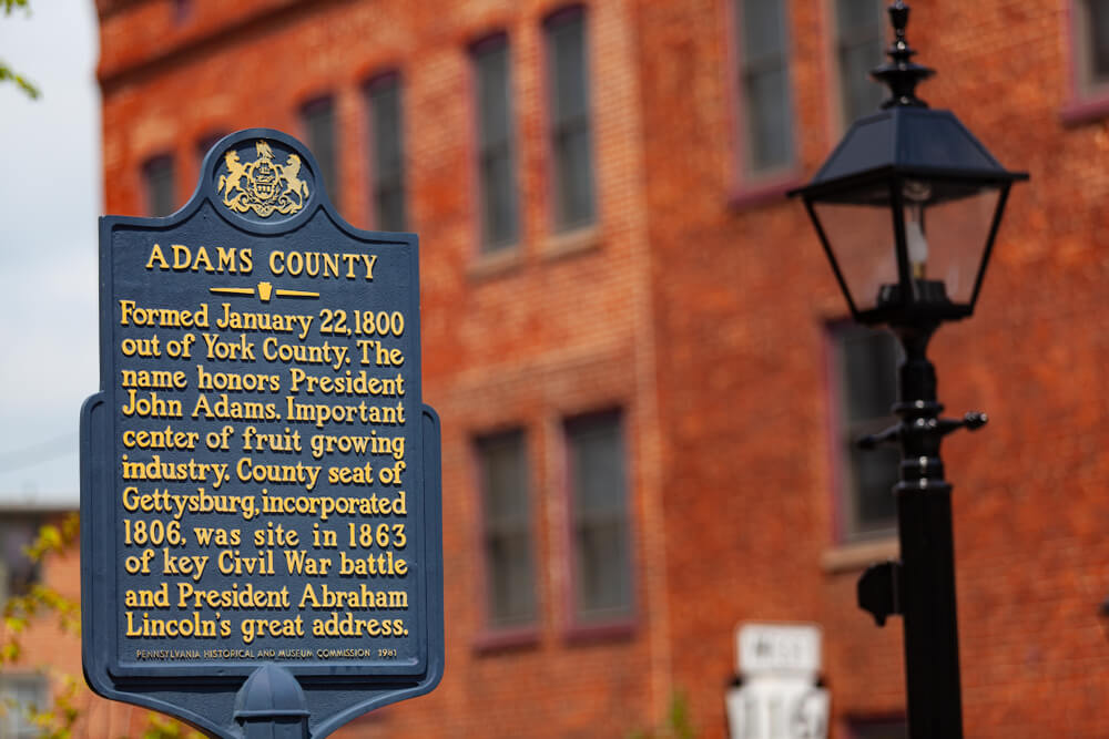 Adams County Gettysburg Spotlight