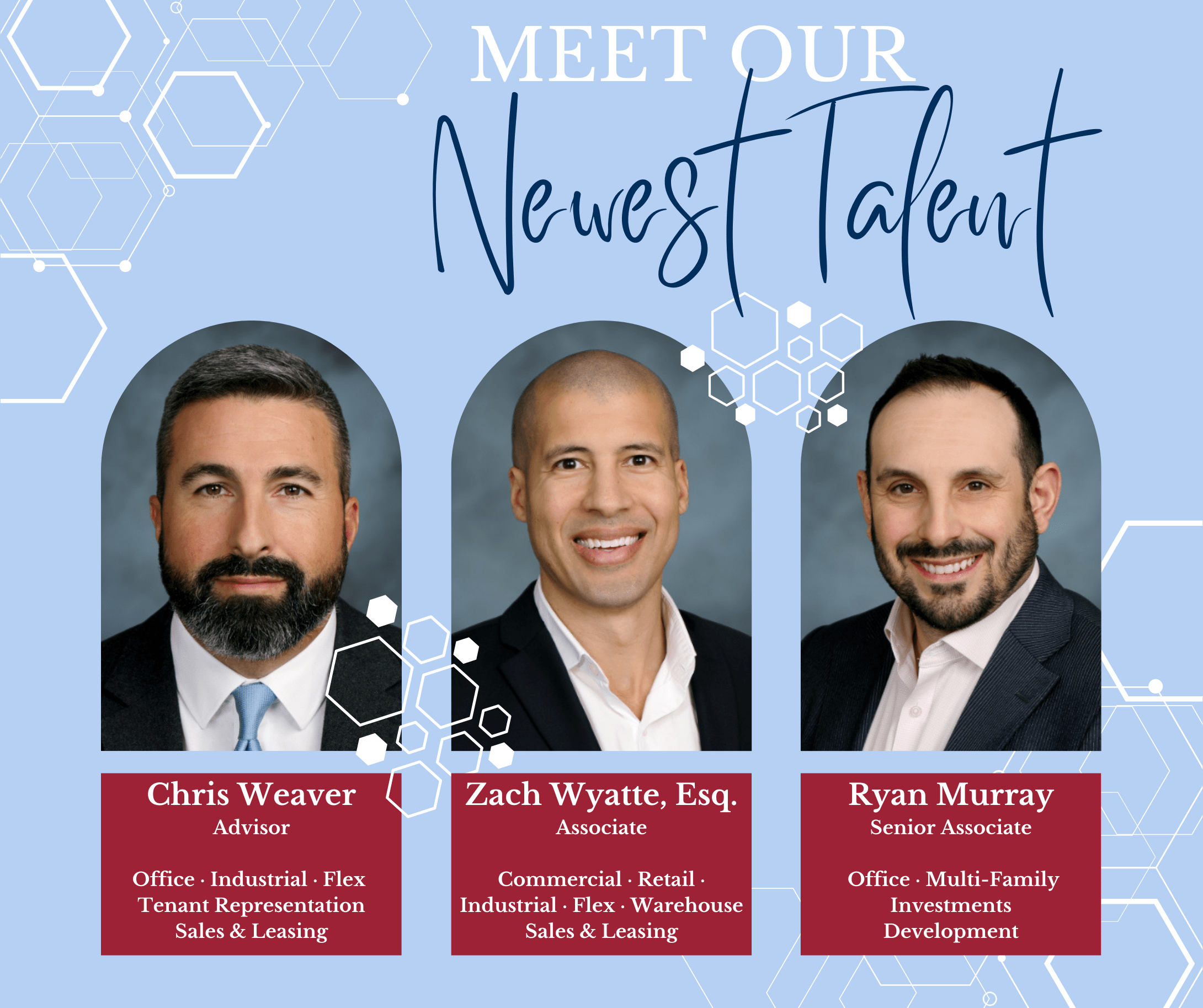 landmark commercial realty's newest team members