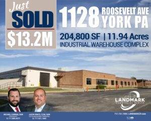 graphic showing the just sold industrial property in york pa